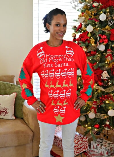 Maternity Pretty Ugly Christmas Sweater