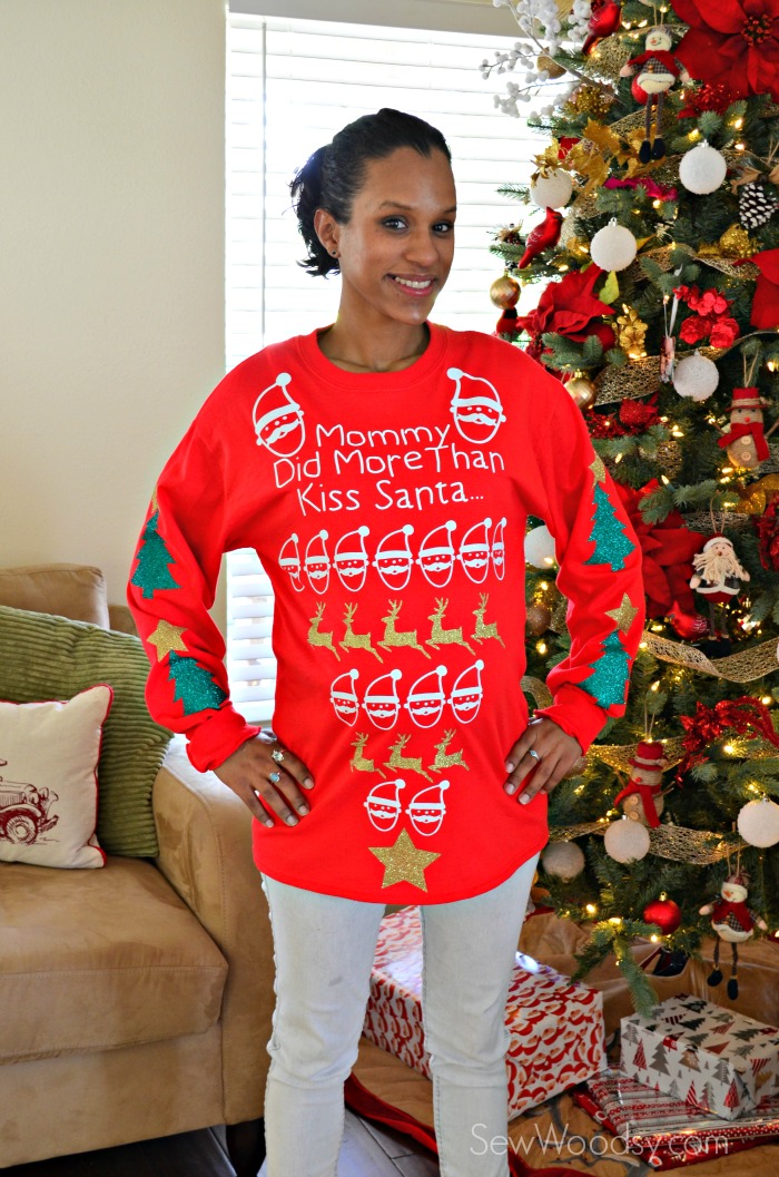 Maternity sales christmas sweater