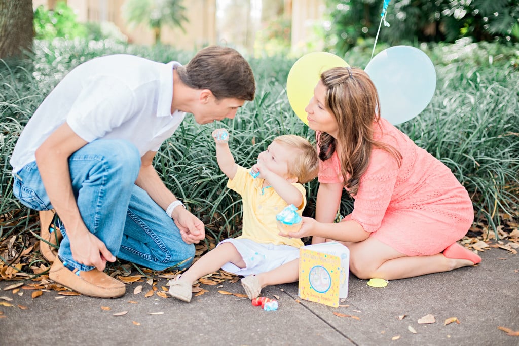 Birthday Photo - terrible 2's toddler feeding