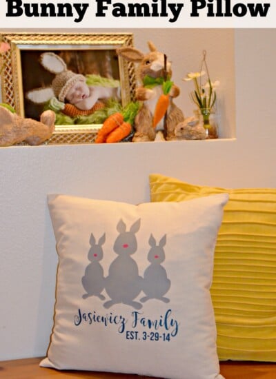 Bunny Family Pillow Tutorial