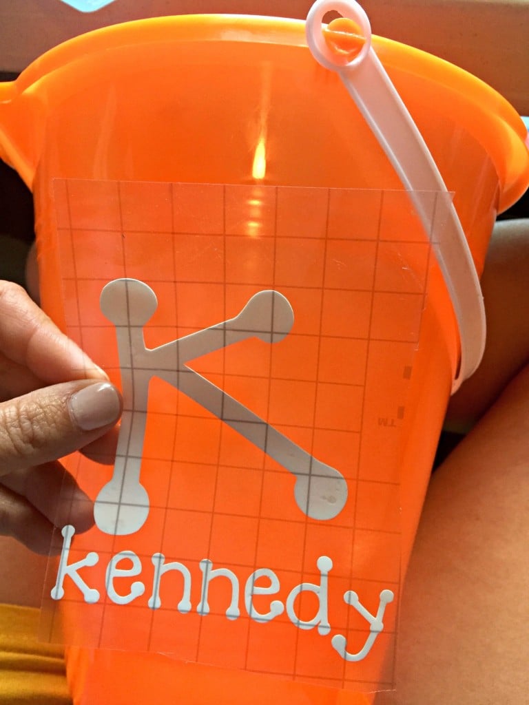 How To Make Personalized Name Sand Bucket