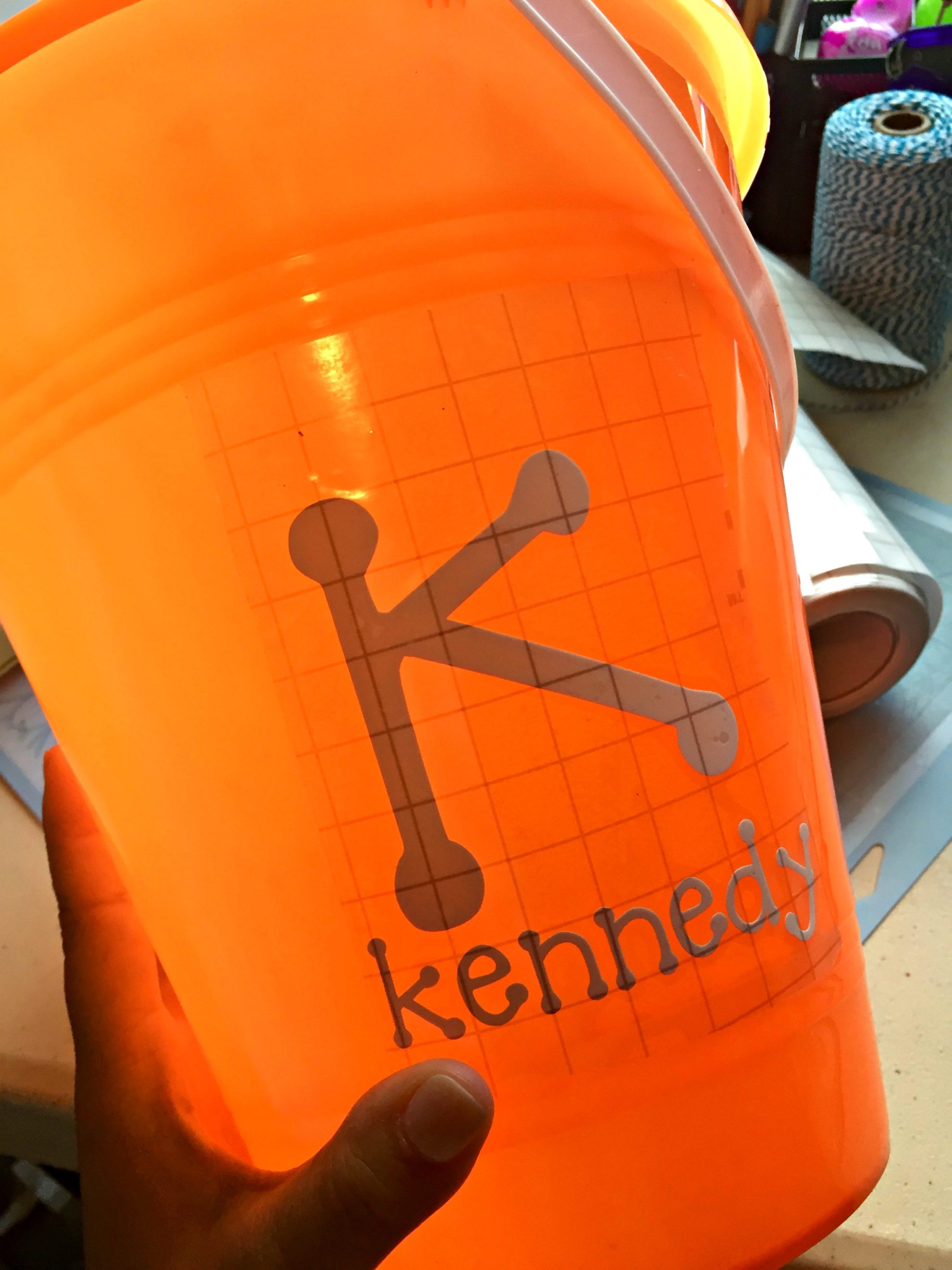 How To Make Personalized Sand Buckets Sew Woodsy