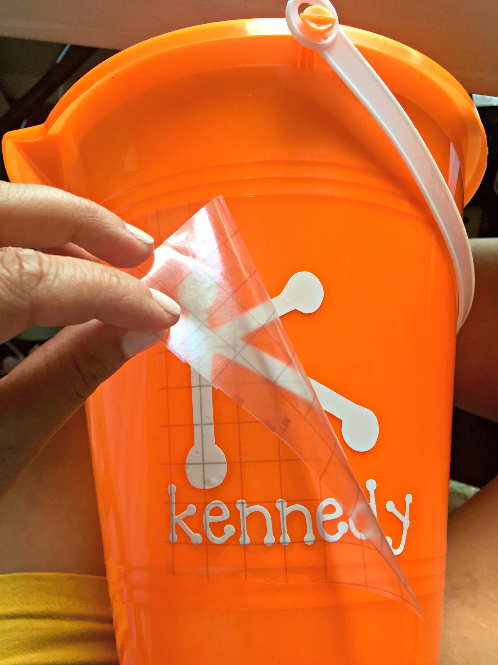 How To Make Personalized Sand Buckets Sew Woodsy