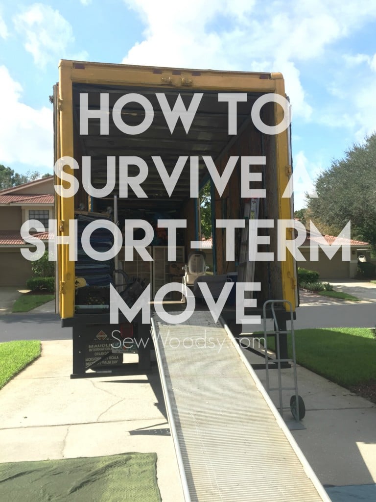 How To Survive A Short-Term Move