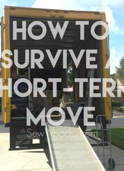 How To Survive A Short-Term Move