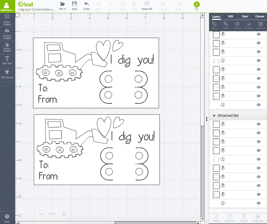 I Dig You - Cricut Design Space