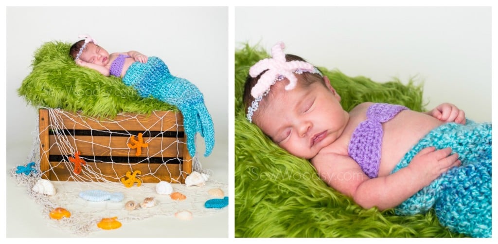 Mermaid Newborn Photography