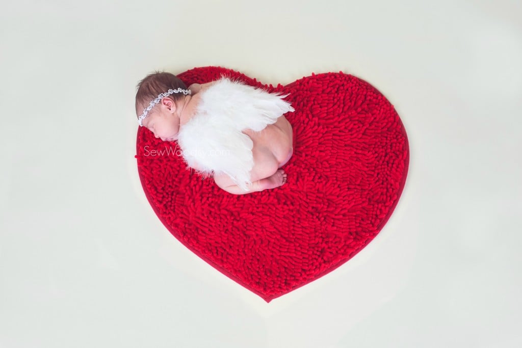 Valentine's Day Inspired Newborn Photography