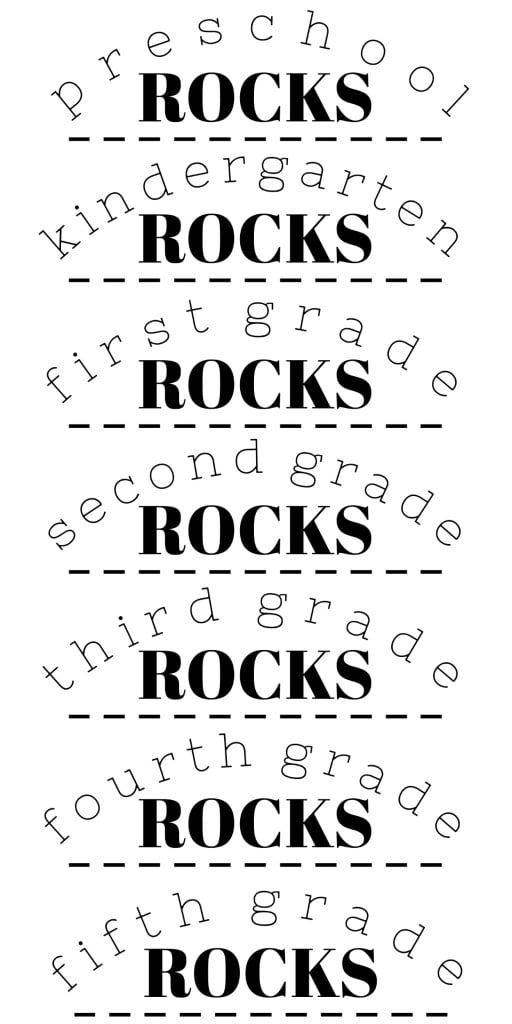 Elementary School Rocks FREE PNG Cut Files