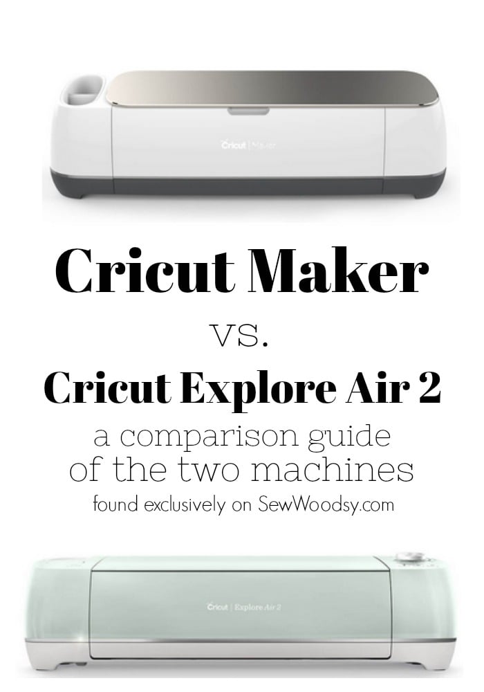 Cricut Explore Air 2 vs. Cricut Maker (for sewers!) - see kate sew