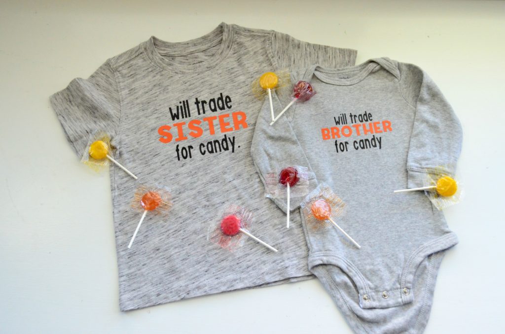 DIY Will Trade Sibling for Candy T-Shirt Project