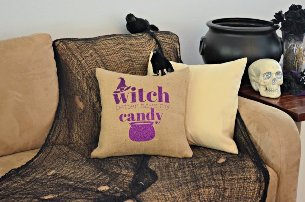 Witch Better Have My Candy Halloween Pillow 