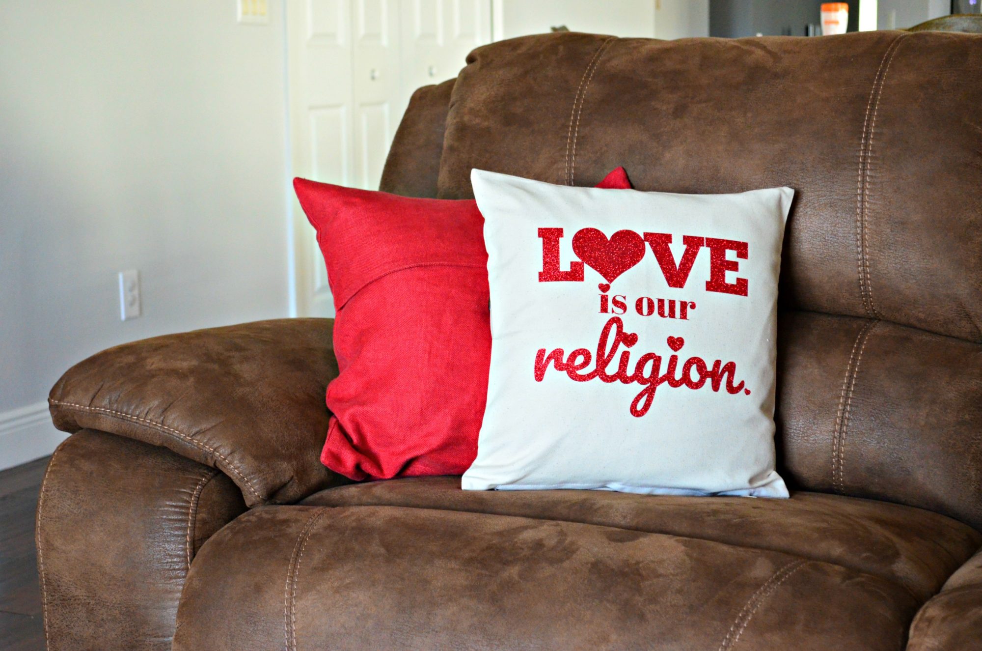 Love is my Religion Pillow