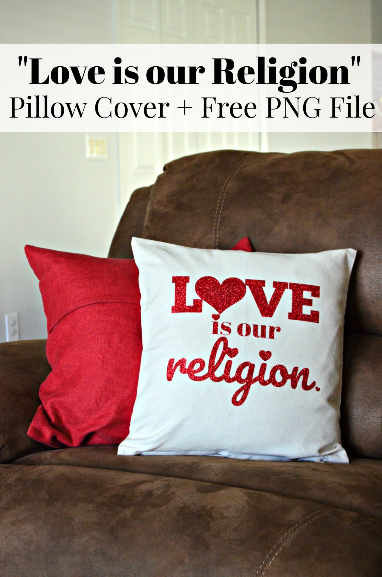 Love is my Religion Pillow