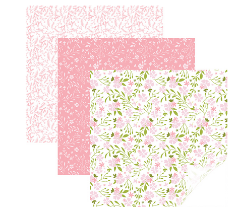 Cricut Joy™ Smart Iron-On™ Patterned Sampler, In Bloom Pink