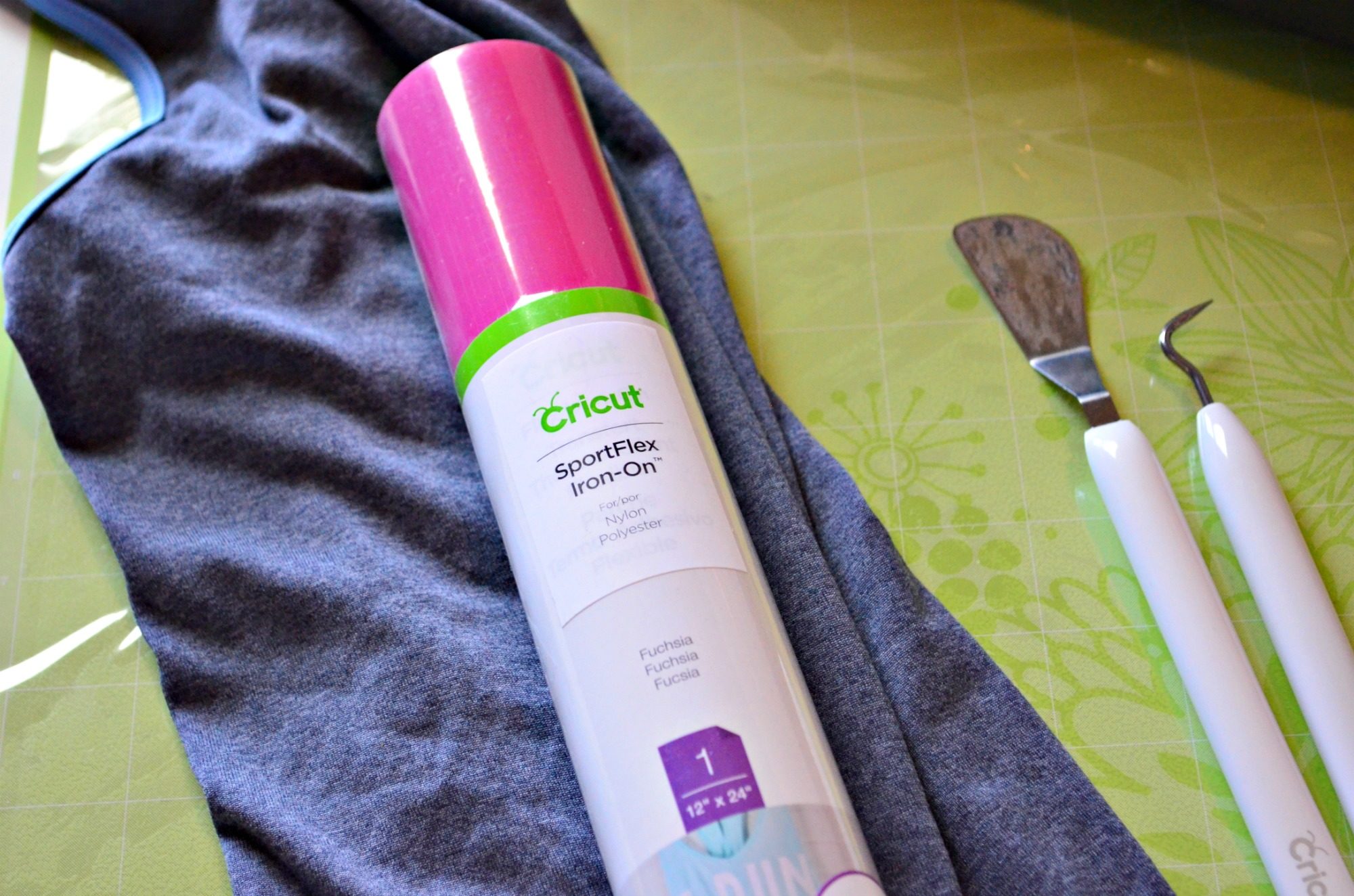 How To Use Cricut SportFlex Iron-On 