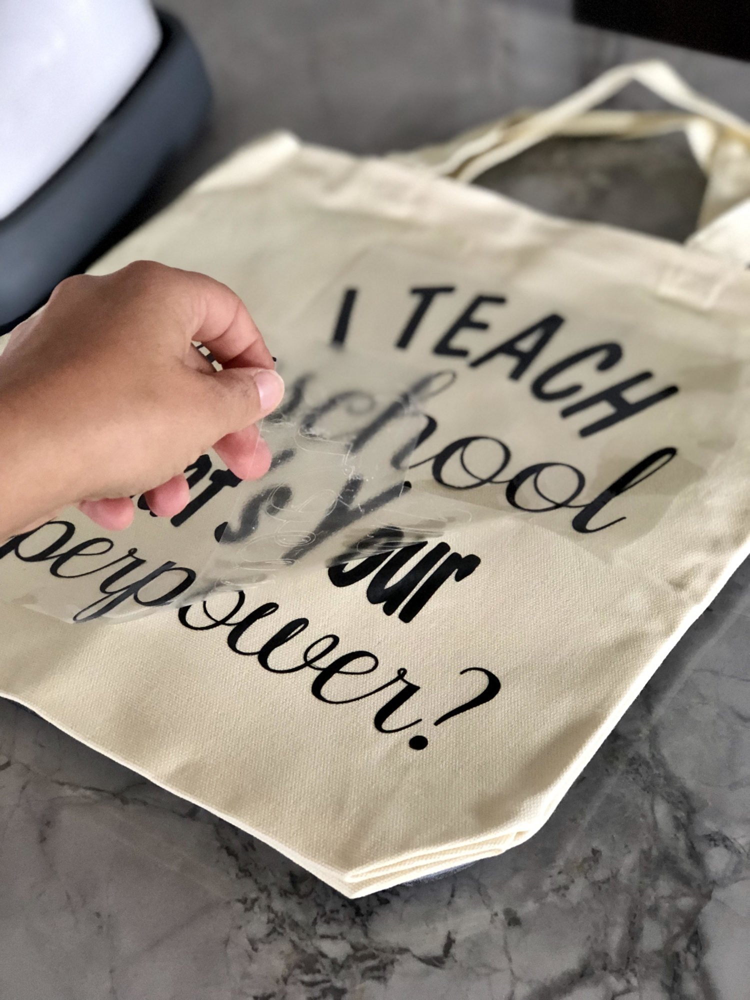 's Your Superpower? DIY Tote Bag