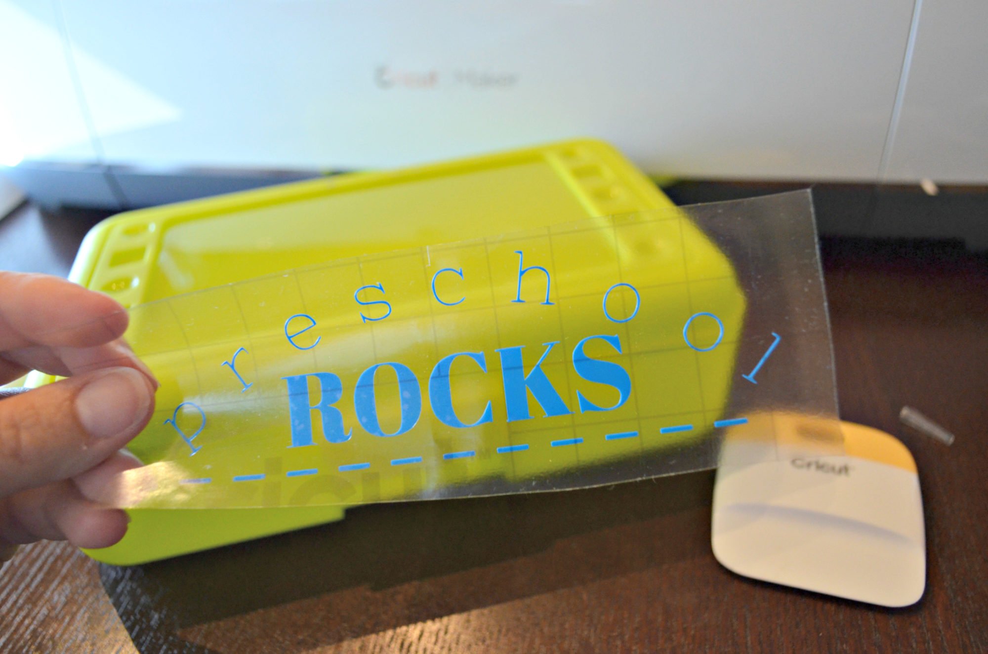 Free Preschool Rocks Vinyl Design