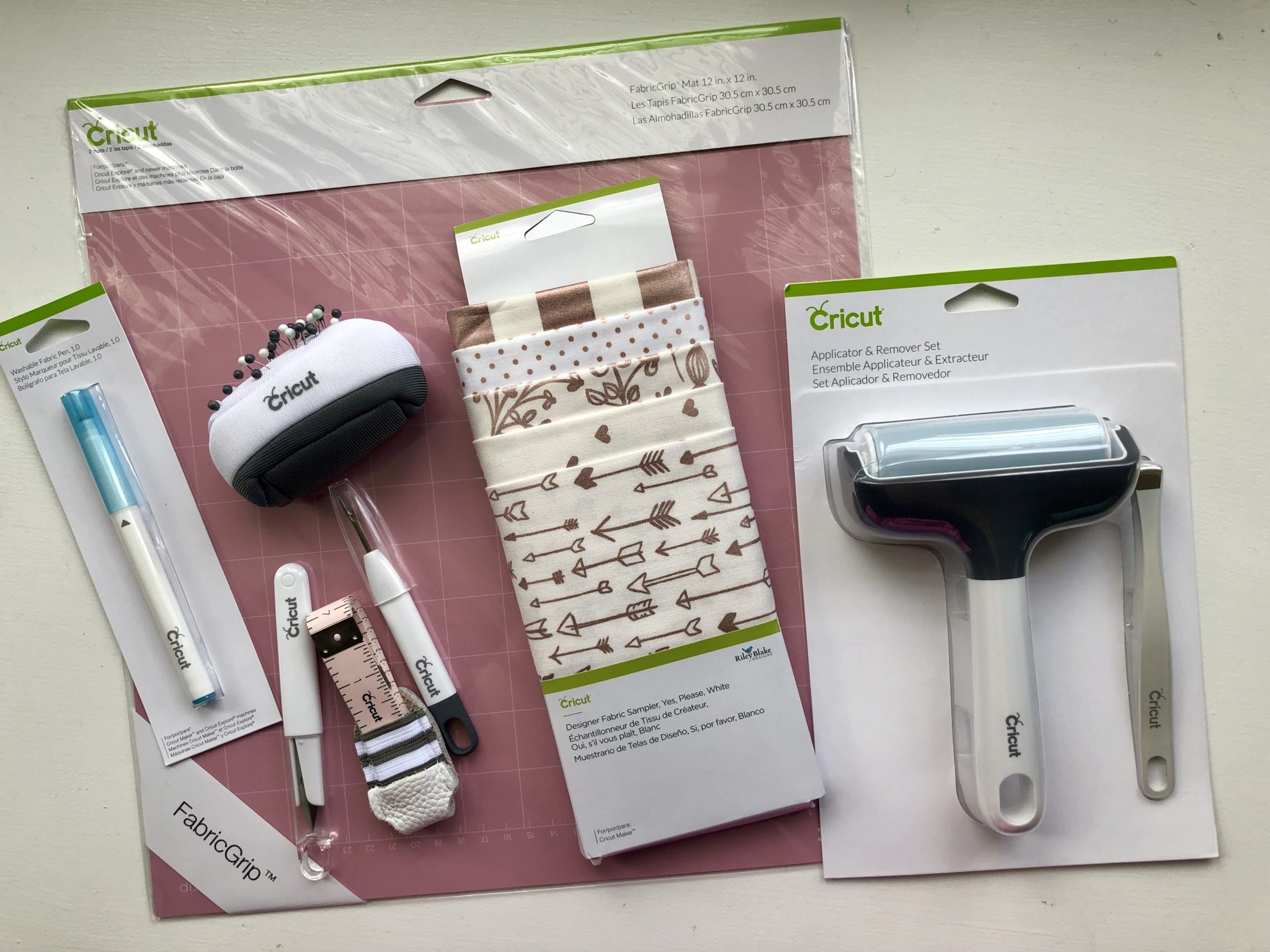 Cricut BRAYER & MAT REMOVER SET, White