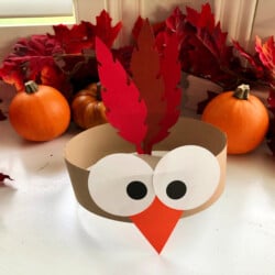 Turkey Paper Headbands - Sew Woodsy