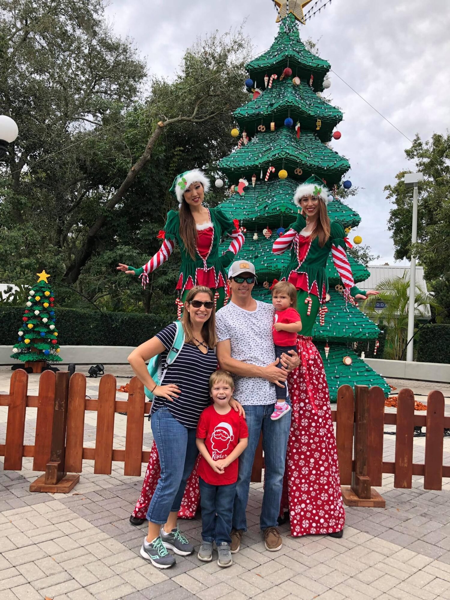 LEGOLAND CHRISTMAS BRICKTACULAR WITH STILT ELFS