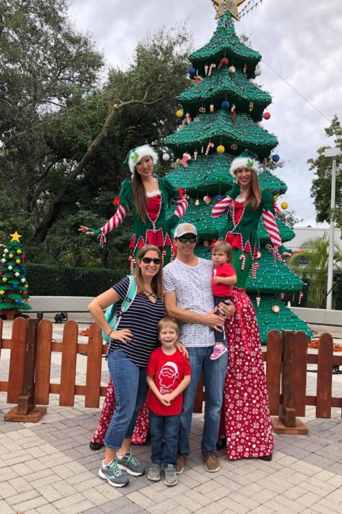 LEGOLAND CHRISTMAS BRICKTACULAR WITH STILT ELFS