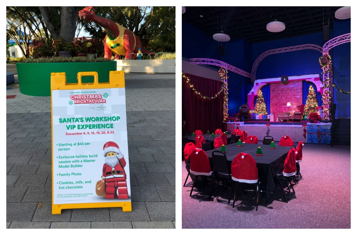 LEGOLAND Christmas Bricktacular Santa's Workshop VIP Experience