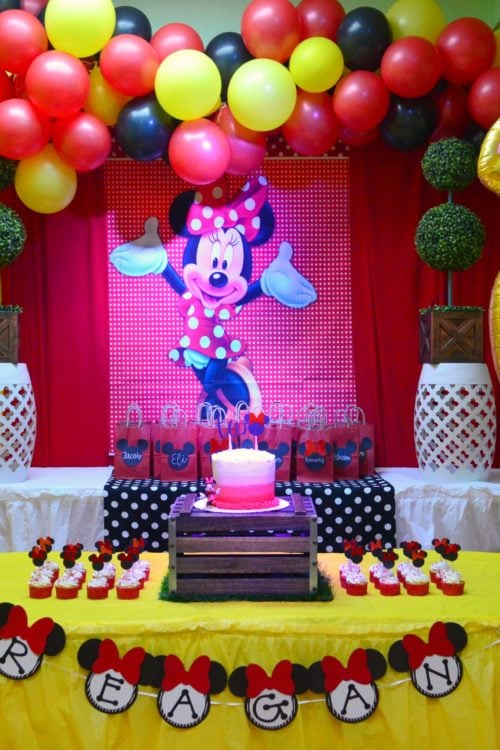DIY Minnie Mouse Birthday Party