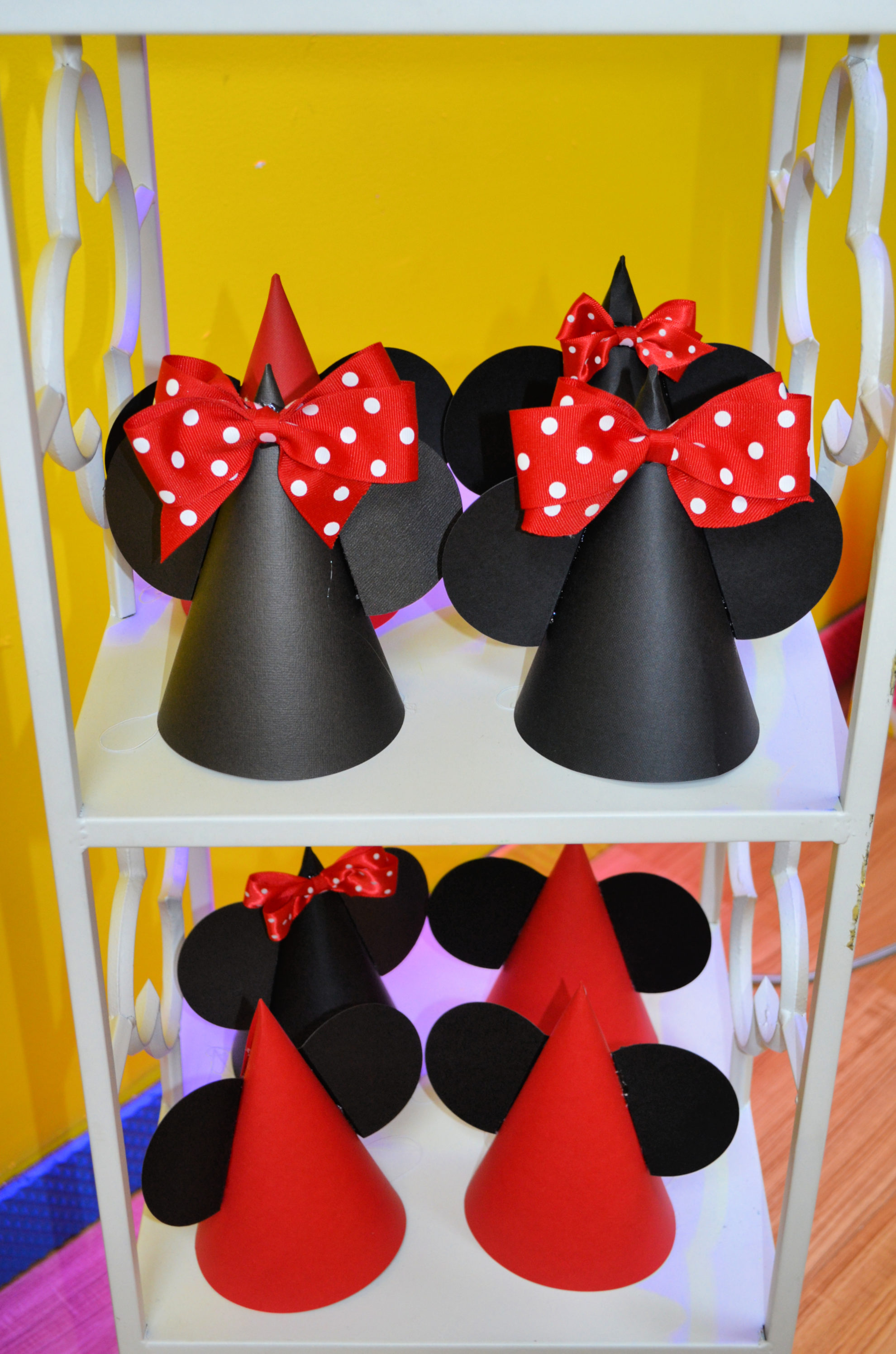 Diy Minnie And Mickey Mouse Party Hats Sew Woodsy