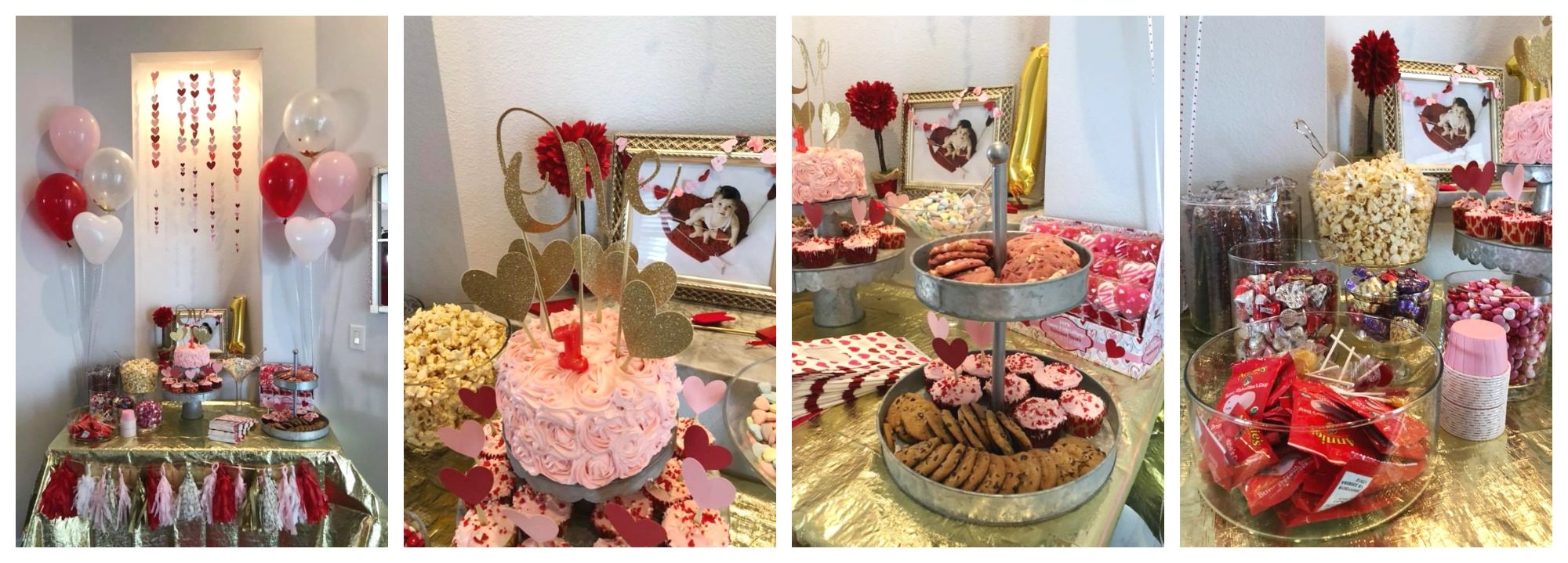 Valentines Themed First Birthday Party - Sew Woodsy