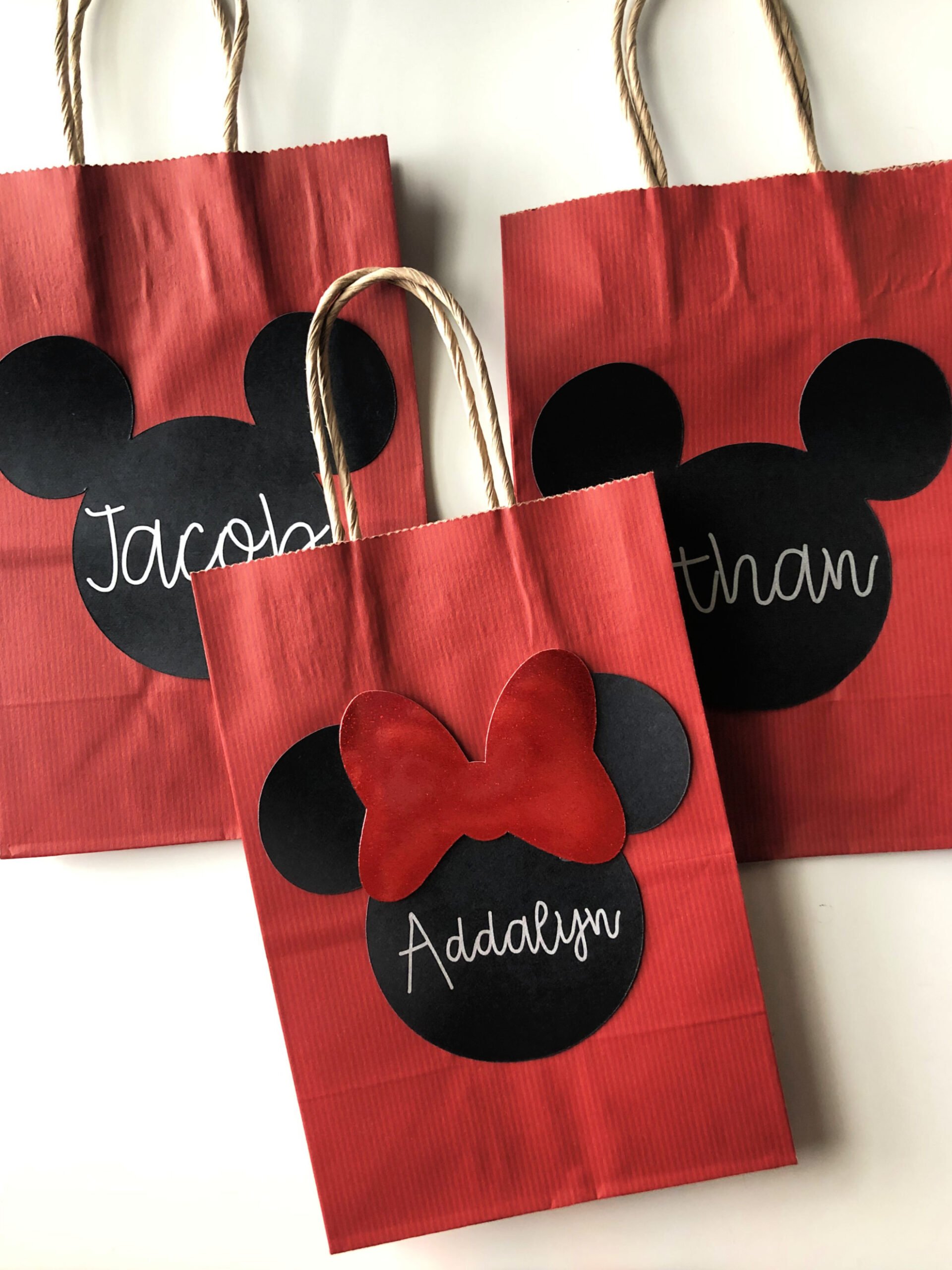 DIY Gift Bags with Paper / Theme Party Favor Bags for Girls / Goodie Bags  Ideas for Birthday Party 