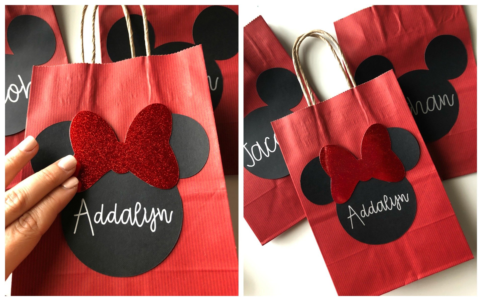 DIY Mickey Gift Bag, DIY Gift Bag, Gift Ideas