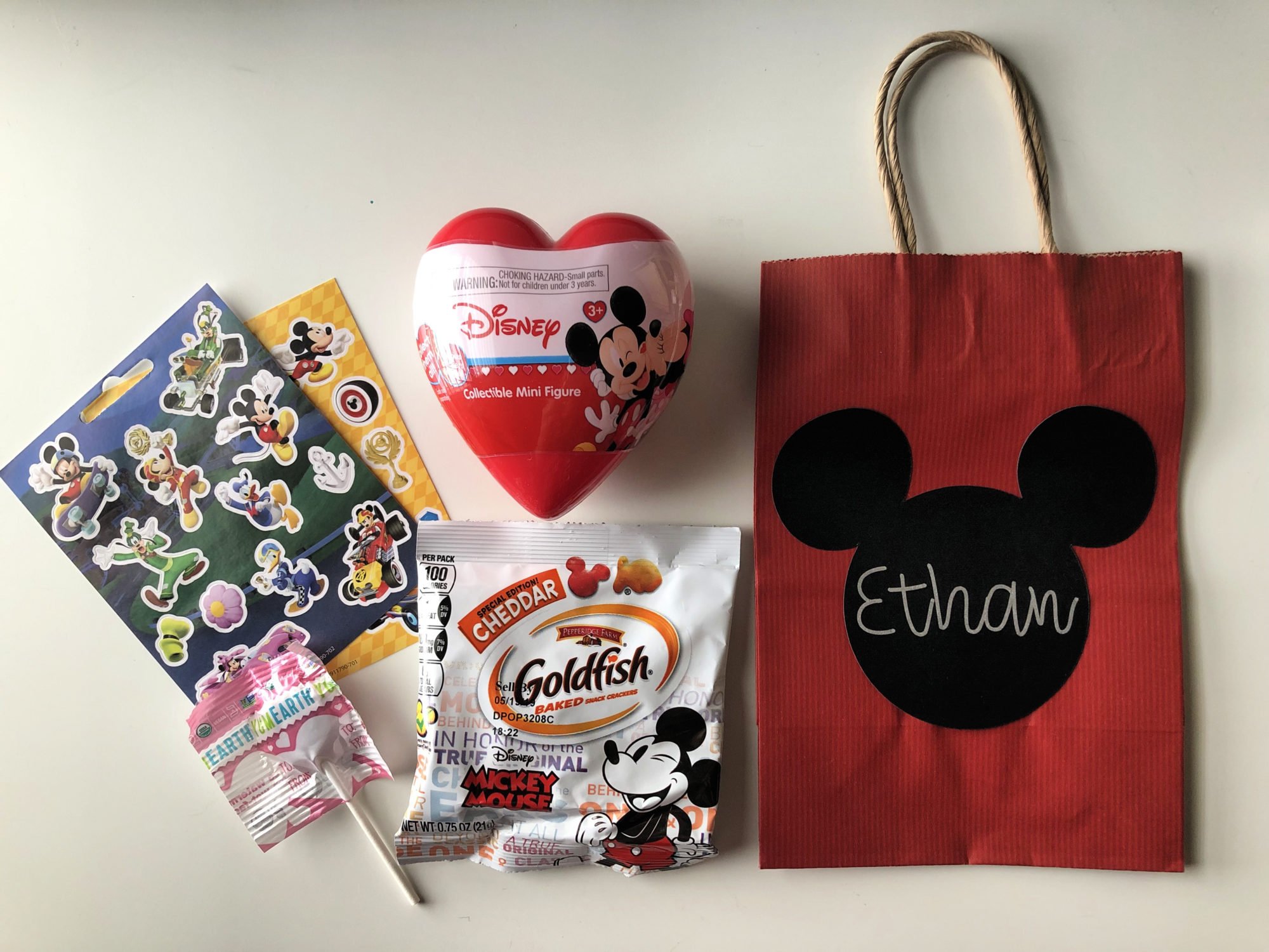 Homemade minnie 2025 mouse goody bags