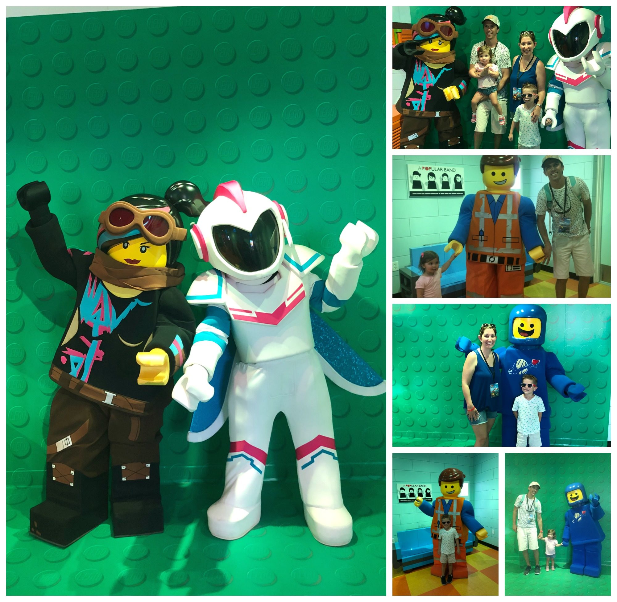 The LEGO MOVIE World LEGO Characters