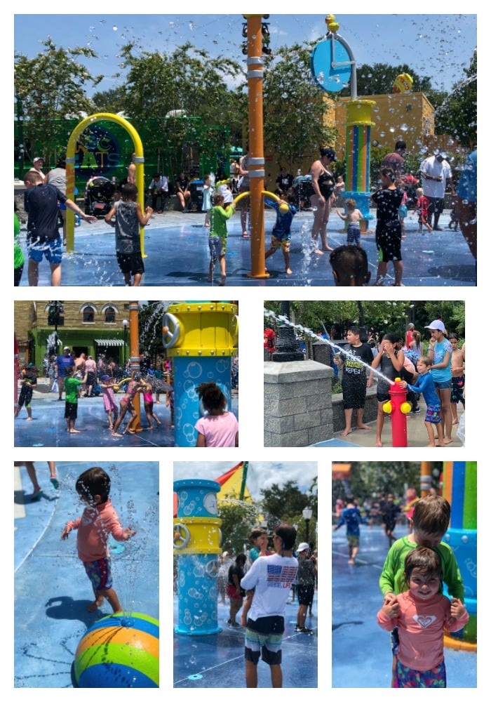 Rubber Duckie Water Works at Sea World Orlando