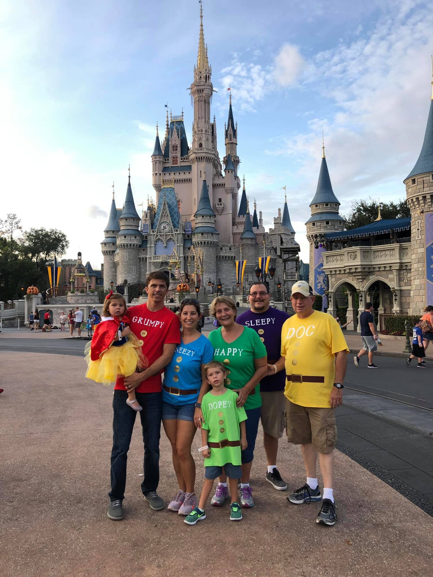 Mickey's Not-So-Scary-Snow White and the Dwarfs Group Costumes