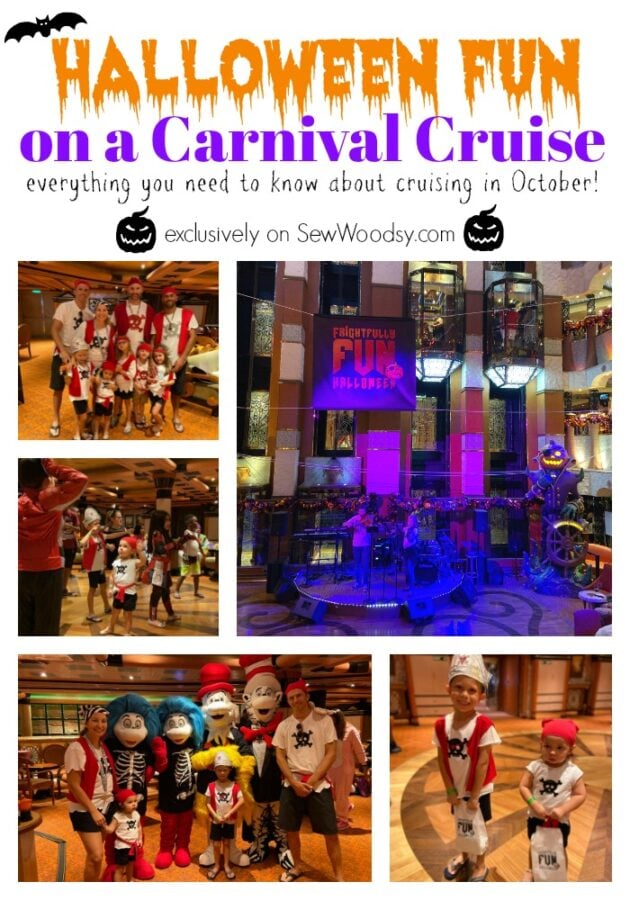 Halloween Fun on a Carnival Cruise Sew Woodsy