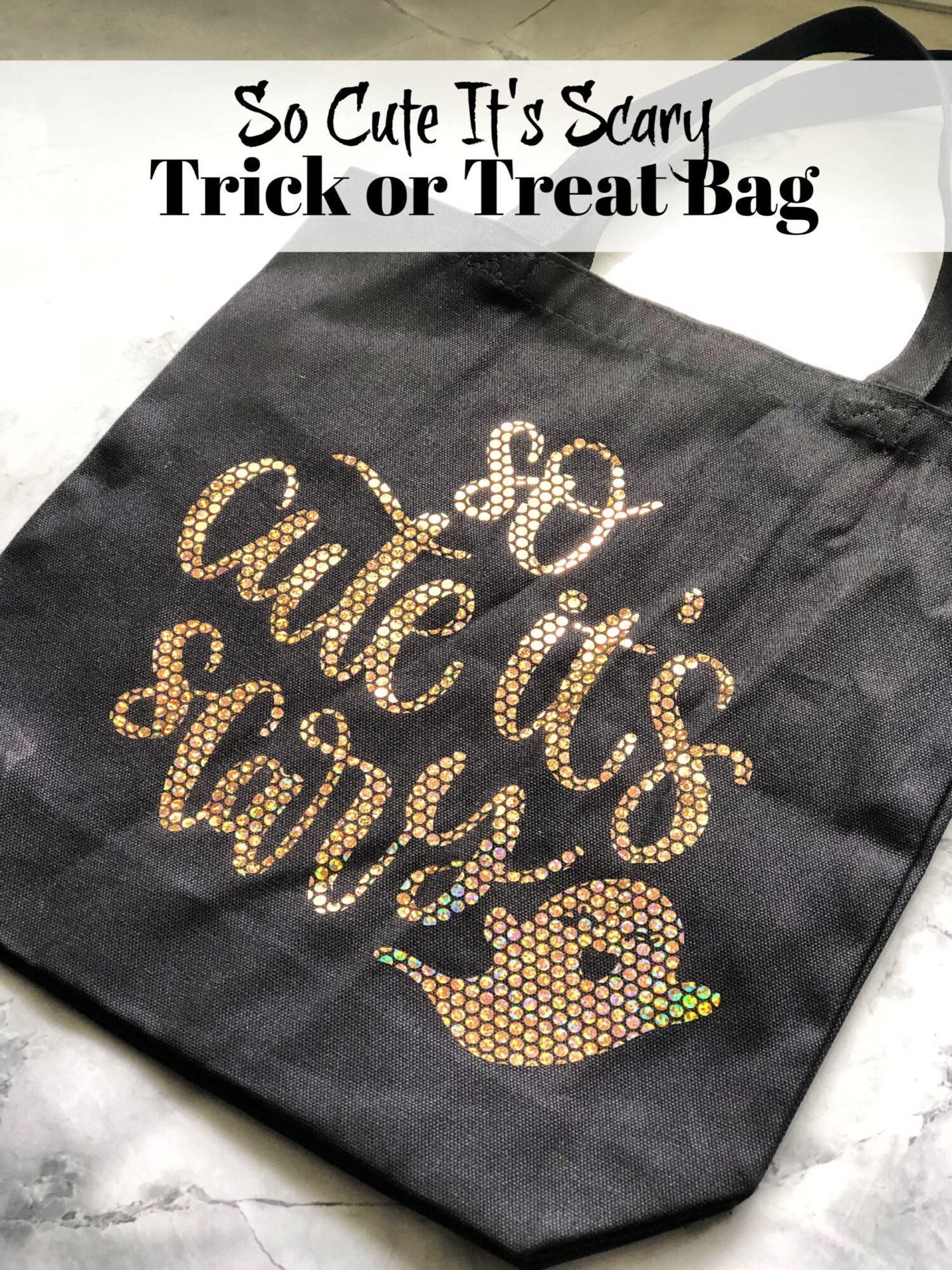 So Cute Its Scary Trick Or Treat Bag Sew Woodsy