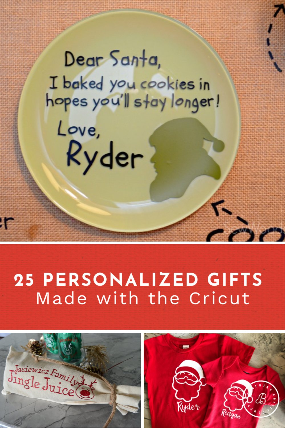 25 Personalized Gifts Made with the Cricut - Sew Woodsy