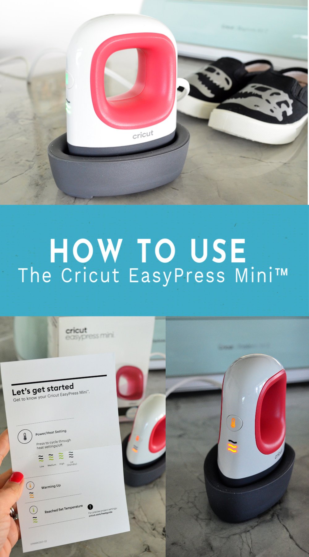 Easy Press Mini Heat Press Machine for HTV Vinyl Projects