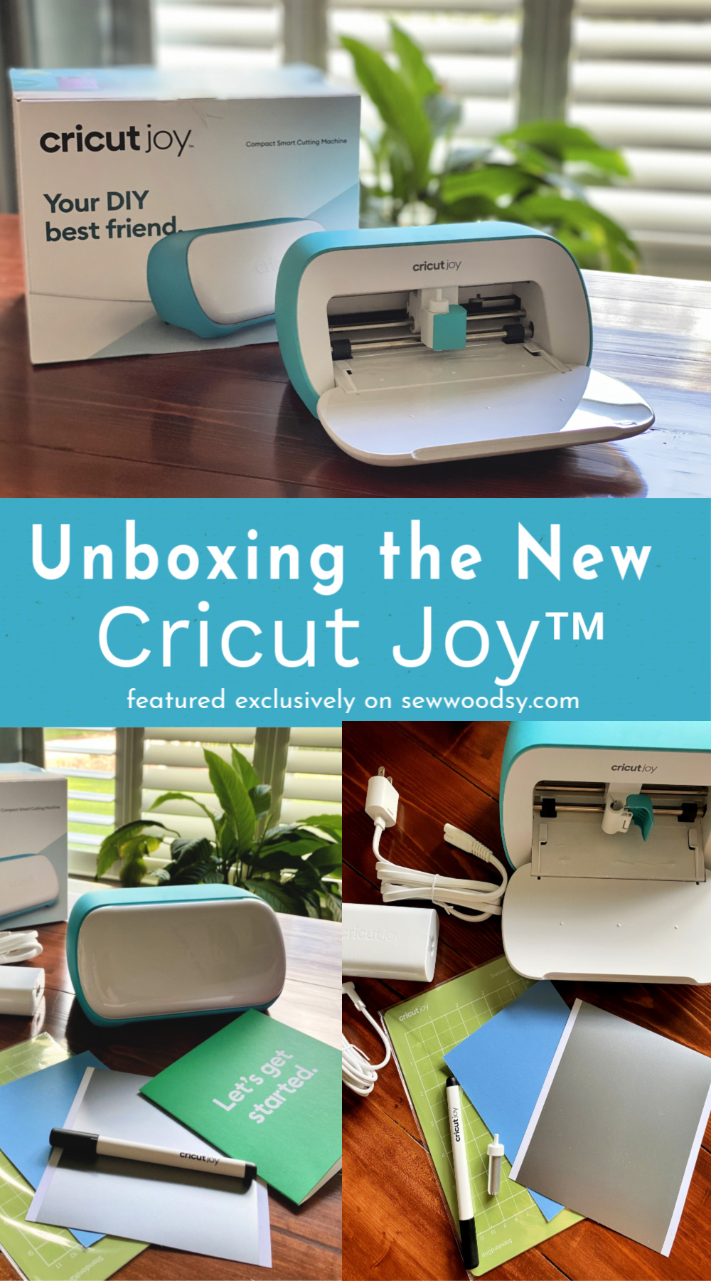 Unboxing the New Cricut Joy™ - Sew Woodsy