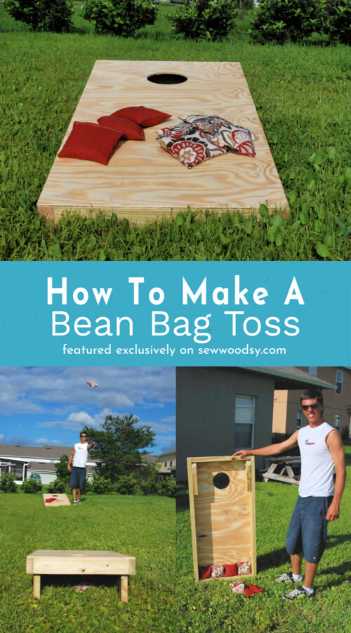 Bean Bag Toss Tutorial - Sew Woodsy