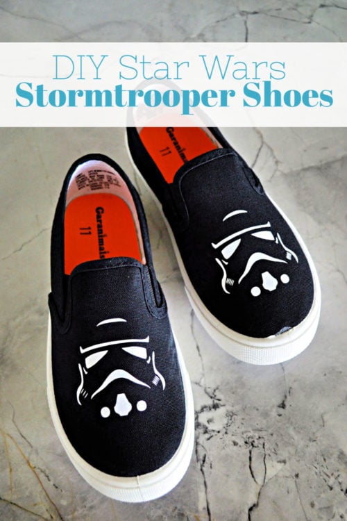 DIY Star Wars Stormtrooper Shoes