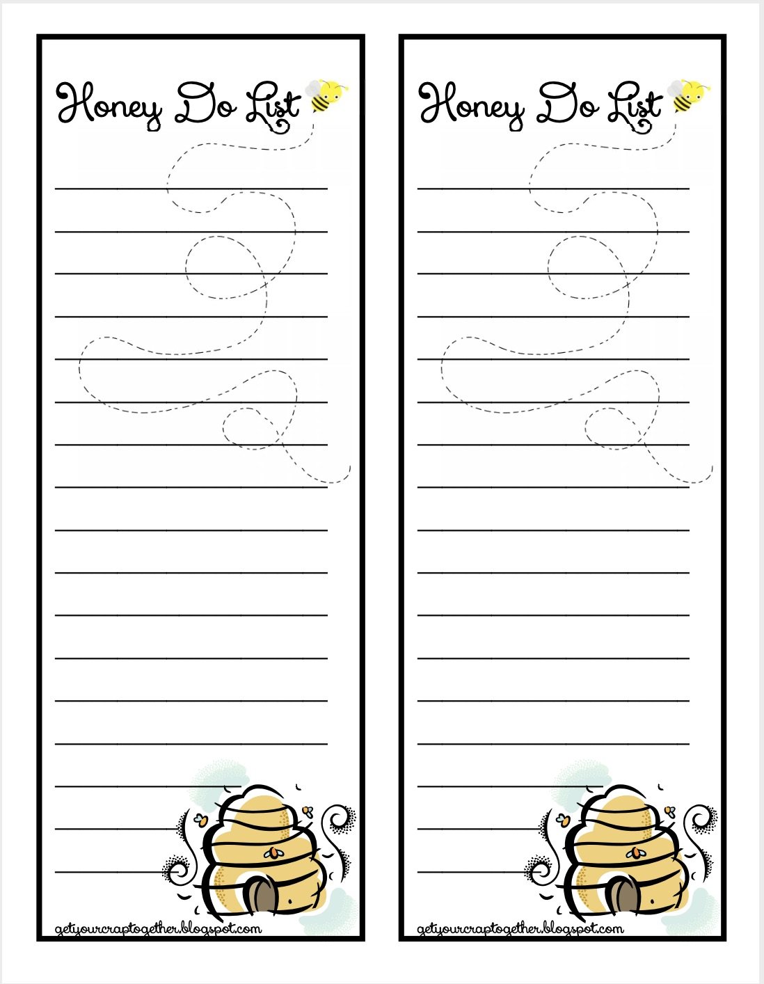 Honey Do List