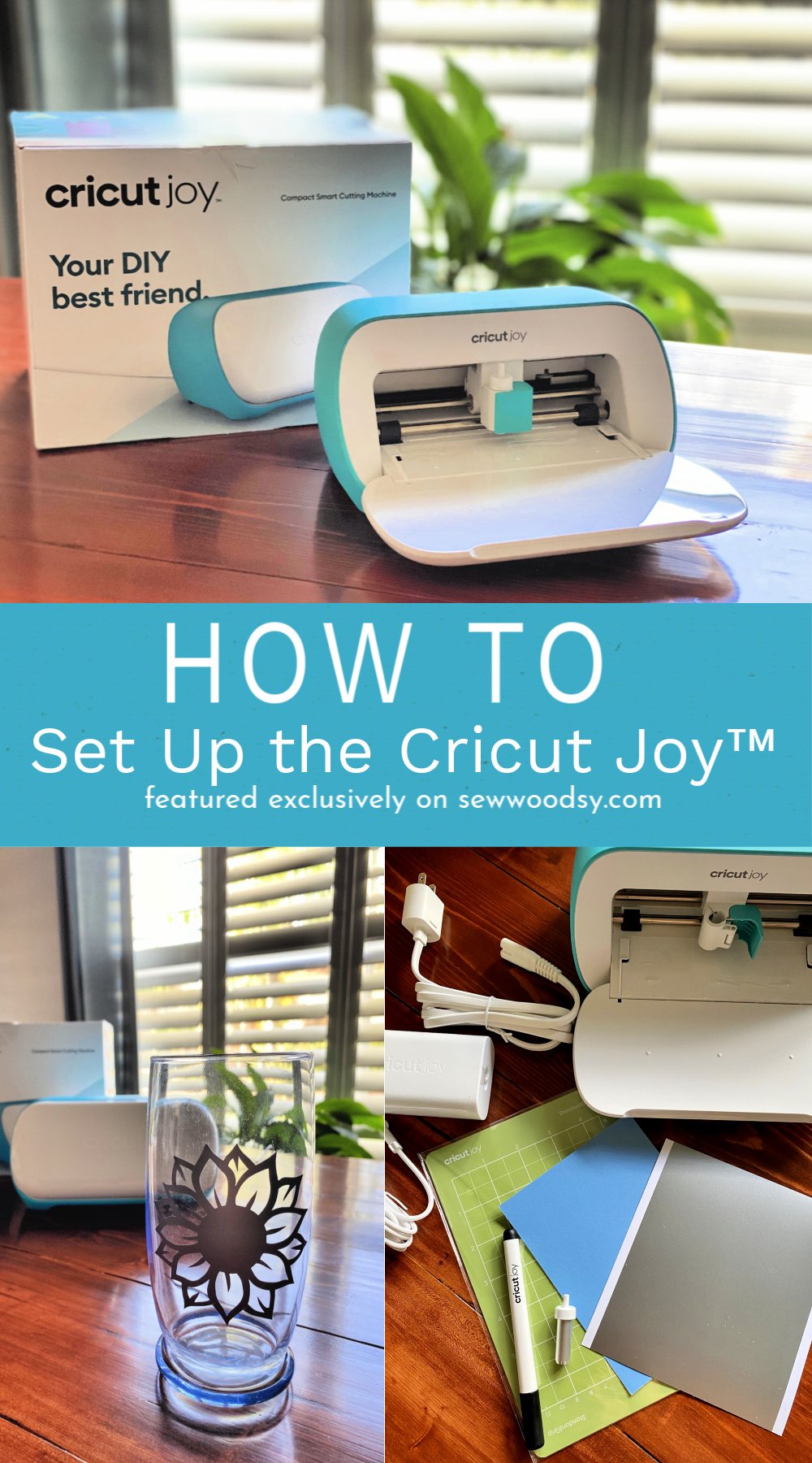 How To Set Up The Cricut Joy collage