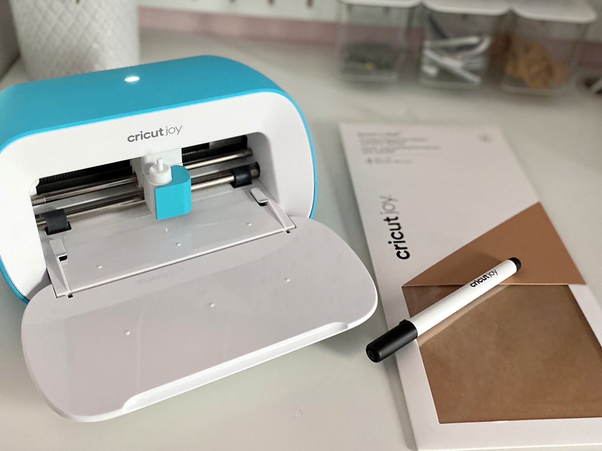 Five ways to get your Craft Room Organized with Cricut Joy - Sew