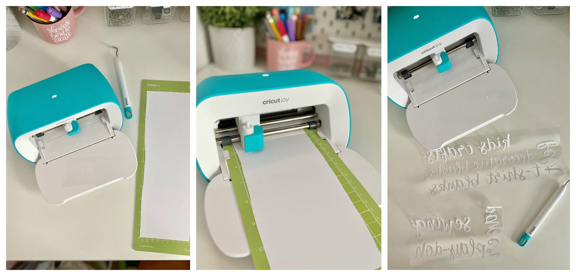 Five ways to get your Craft Room Organized with Cricut Joy - Sew