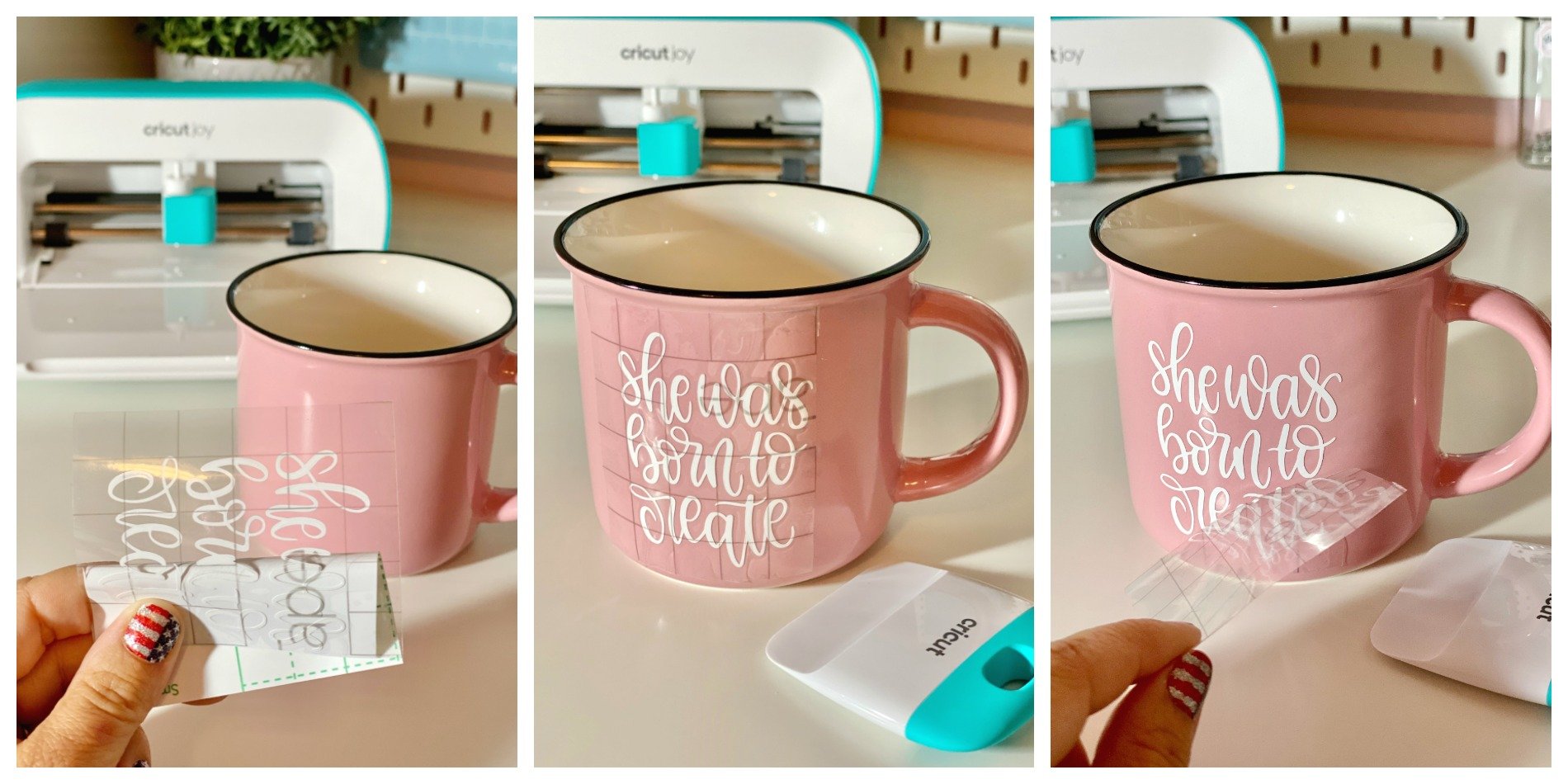 How to Make A Custom Coffee Mug with Cricut Joy