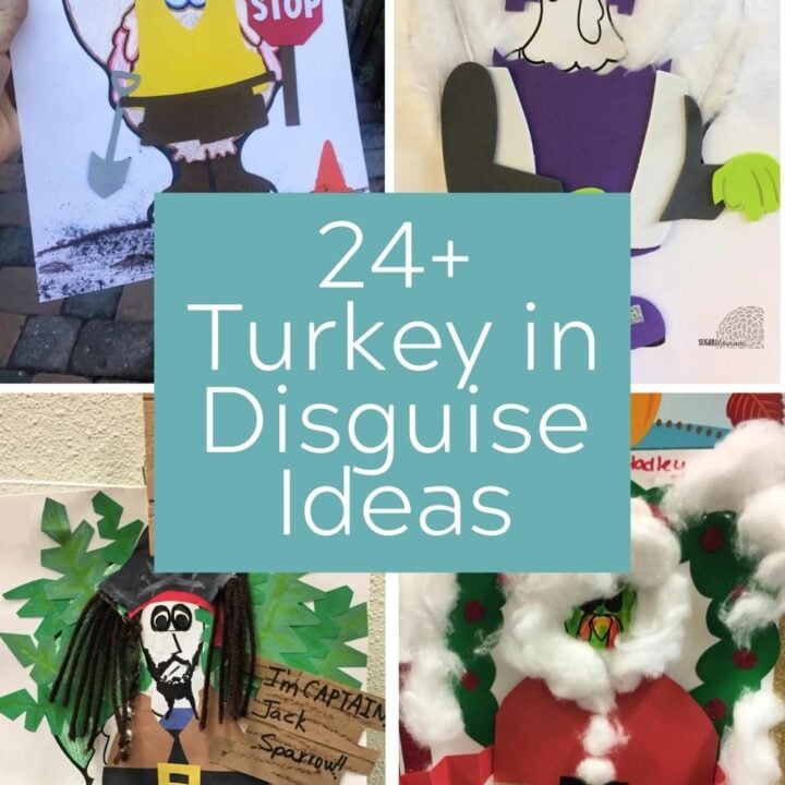 Construction Worker Turkey in Disguise - Sew Woodsy